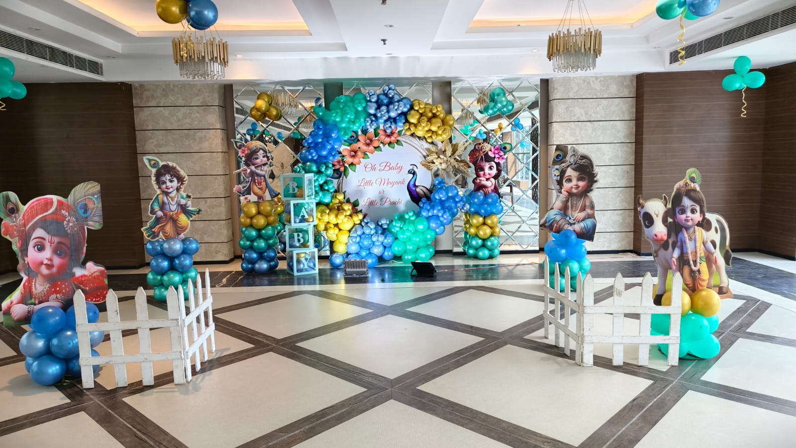 Themed Baby Celebration by Dezire Decore