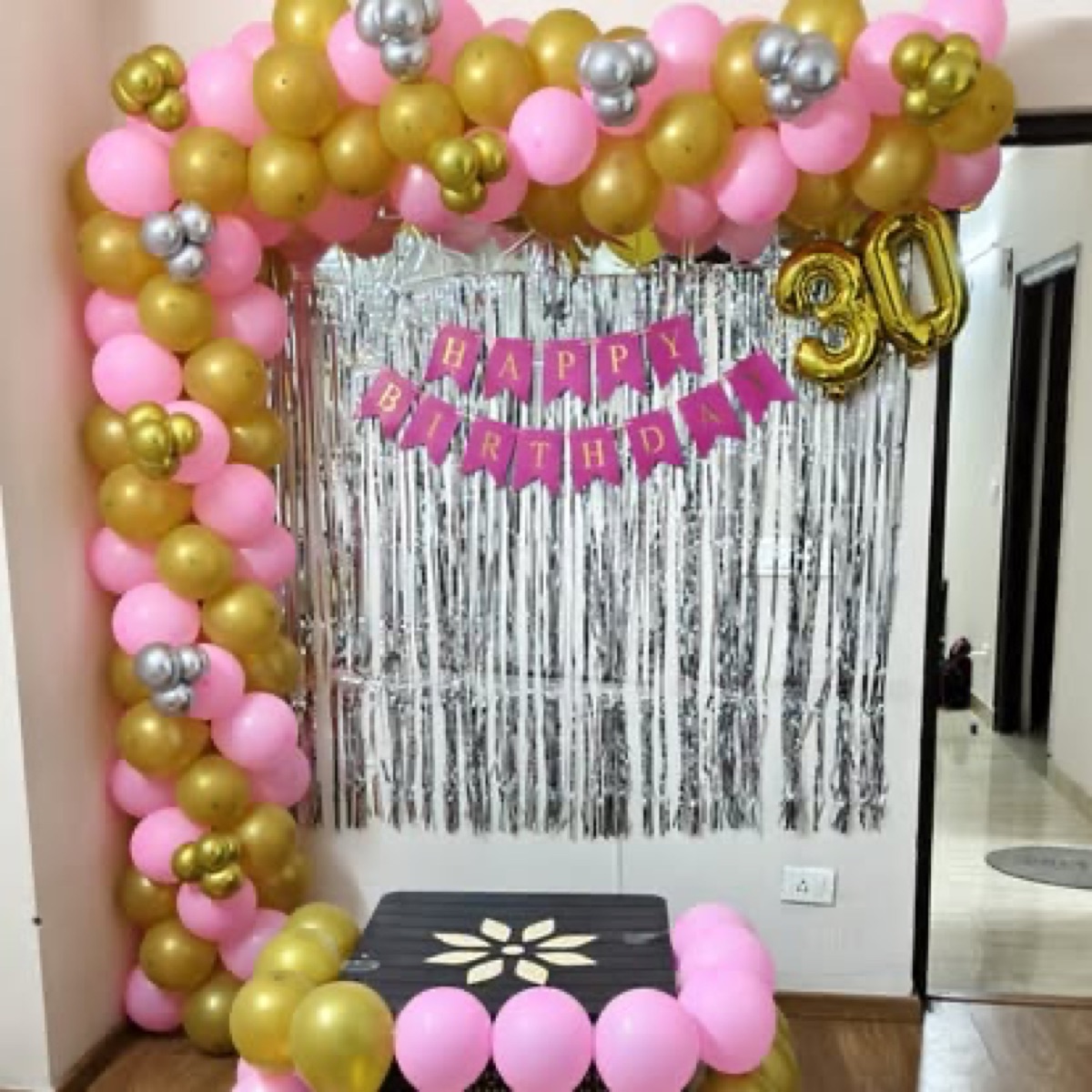 30th Milestone Shimmer Birthday by Dezire Decore